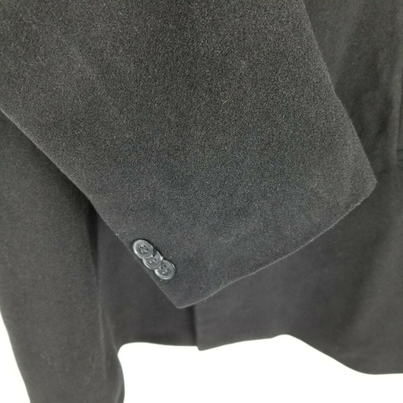 Joseph Abboud Mens Overcoat 42R Cashmere Blend - Picture 5 of 8